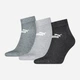 Носки женские хлопковые Puma Elements Unisex Plain Q 94710810 35/38 Grey Combo (8720245958097) - изображение 1