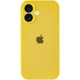 Чохол Silicone Premium case з захистом камери для iPhone 17 Full Camera Protective yellow 5712 - изображение 1