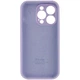 Чохол Silicone Premium case з захистом камери для iPhone 15 Pro Full Camera Protective lilac 9905 - зображення 4