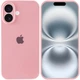 Чохол Silicone Premium case з захистом камери для iPhone 17 Full Camera Protective pink 5835 - изображение 3