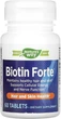 Биотин Nature's Way Biotin Forte 3 mg 60 таблеток - изображение 1