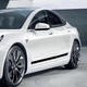 Виниловые полоски для авто Спортивные Черные Глянцевые Рулончик LUXON «Stick Line» Gloss 7 мм х 5 м (869) - изображение 2