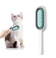 Щетка для сухого и влажного вычесывания собак и котов Pet Gravity 4в1 Pet Grooming Comb Зеленый (31901IM437) - изображение 1