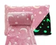 Светящийся теплый и нежный плед для детей и подростков 150x200&nbsp;Magic Blanket Розовый (51901CS608) - изображение 2
