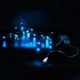Гірлянд 50 Led Copper на мідному дроті крапля роси від батарейок+USB Синій 5 м (5712CS575) - зображення 2