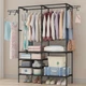 Вешалка стойка для одежды 160x112x46см Simple Coat Rack Double Row (51901CS534) - изображение 4