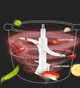 Блендер Raf Food Processor RS-7313 1400W металлическая чаша на 2 л (RS7313BLNR) CLS55 - изображение 3