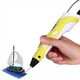 3D ручка рожева 3D Pen 2 з комплектом PLA пластику 20 кольорів 100 метрів - зображення 3
