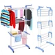 Сушилка органайзер для вещей Spray Painting Clothes Hanger до 40 кг 364 CR - изображение 2
