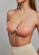Бюстгальтер силіконовий з цільною вкладкою Push-Up з ефектом 3D Nud A Тілесний - зображення 3