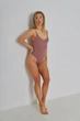 Коригуюче стягувальне боді Nud M Бордовий - зображення 7