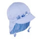 Панама детская двухсторонняя с UV+50 tutu 04042 52-54 Голубая - изображение 1
