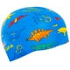 Шапочка для плавания детская силиконовая Yingfa Junior 0012-1 Blue-Multicolor - изображение 3