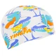 Шапочка для плавания детская силиконовая Yingfa Junior 0012-1 White-Multicolor - изображение 3