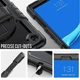 Чохол Rugged 3 Layers броньований протиударний з захистом Lenovo Tab M10 HD 2nd gen 10.1 Tb-X306 Чорний - зображення 4