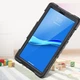 Чохол Rugged 3 Layers броньований протиударний з захистом Lenovo Tab M10 HD 2nd gen 10.1 Tb-X306 Чорний - зображення 6