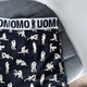 Мужские трусы боксеры натуральный коттон 2700 LuAMaMA Book Of Love, Черные L - изображение 3
