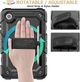 Чохол Rugged 3 Layers броньований протиударний з захистом M8 TB-8506 8505 8705 Чорний - изображение 2