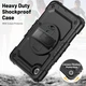 Чохол Rugged 3 Layers броньований протиударний з захистом M8 TB-8506 8505 8705 Чорний - изображение 4