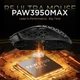 Геймерська бездротова (Bluetooth + 2,4G) миша з карбону Attack Shark R5, PixArt PAW3950MAX, 8K, 42000DPI, WHITE/БІЛА (R5-3950MW) - зображення 8