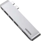 Концентратор 7 in 1 UGREEN CM356 HUB для MacBook Pro Air HDMI 4K USB 3.0 Type-C Thunderbolt 3 PD 100 Вт Grey (80548) - зображення 2