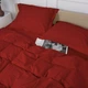 Пододеяльник MirSon 200х220 Satin Stripe 30-0018 Red (2200005254660) - изображение 3