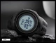 Мужские часы Skmei 1254 Compas с компасом черный - изображение 11