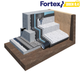 Дренажная мембрана для фундамента Fortex DREN 0,4 2 x 20 м, 40 м2 - изображение 7