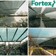 Сітка фасадна захисна, затіняюча Fortex 3,3 х 50 м, 165 м2, 60 г/м2, сіра - зображення 10