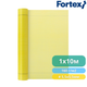 Склосітка фасадна штукатурна Fortex Armonet 1 х 10 м, 10 м2, 160 г/м2, жовта - зображення 1