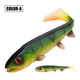 Велика силіконова приманка Spinpoler BOMBSHAD, 14см/25гр, Color A (1 шт/уп) - изображение 1