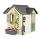 Дом Smoby Toys Life Садовый с кашпо и кормушкой 132х128х135 см (7600810408) (3032168104082) - изображение 3