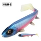 Велика силіконова приманка Spinpoler BOMBSHAD, 18см/53гр, Color C (1 шт/уп) - изображение 1