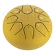 Глюкофон 6" (15см) 8 нот Hluru Huashu THD8-6 Golden Carbon Steel Tongue Drum - зображення 3