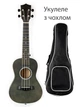 Укулеле концертне з чохлом Overtone UKE23 Green Olive - зображення 1