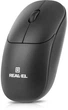 Компьютерная мышь REAL-EL RM-311W Wireless, Black, беспроводная, USB, оптическая, 1000 dpi, 2 кнопки, 2xAAA - изображение 3