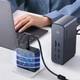Док-станция Baseus 17в1 для MacOS/Windows/Linux c поддержкой 4х дисплеев до 8K 30Hz - изображение 6