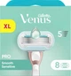 Змінні картриджі для гоління (леза касети) жіночі Venus Deluxe PRO Smooth Sensitive 8 касет - зображення 1
