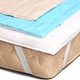 Наматрасник хлопковый MirSon Royal Pearl Waterproof Cotton 272/3 150x200 (2200000378675) - изображение 12