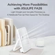 Вентилятор Jisulife FA26 (Table Fan Life1) аккумуляторный 4500 MAh, настольный, портативный, USB - изображение 9