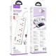 Підовжувач Hoco AC14A Rico PD30W (3USB-A/1C/5xSocket) (1.5m) White - зображення 6