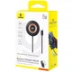 Бездротовий зарядний пристрій Baseus Simple Mini4 Qi2 15W (P10273300121-0), Black - зображення 6