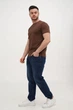 Футболка однотонная Trend Collection 616 коричневый (COFFEE, кол.122) M - изображение 2