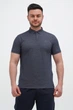 Футболка однотонна поло Trend Collection 33020 Темно-синій M - зображення 1