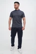 Футболка однотонна поло Trend Collection 33020 Темно-синій M - зображення 2