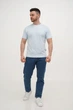Футболка однотонная Trend Collection 616 голубой (L.BLUE, кол.107) 2XL - изображение 2