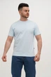 Футболка однотонная Trend Collection 616 голубой (L.BLUE, кол.107) 2XL - изображение 4
