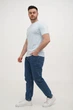 Футболка однотонная Trend Collection 616 голубой (L.BLUE, кол.107) 2XL - изображение 6