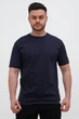 Футболка однотонная Trend Collection 001-1 Темно-синий (BLUE, цв.47) M - изображение 7