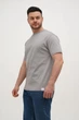 Футболка однотонная Trend Collection 001-1 светло-серый (GREY, кол.B5) 3XL - изображение 5